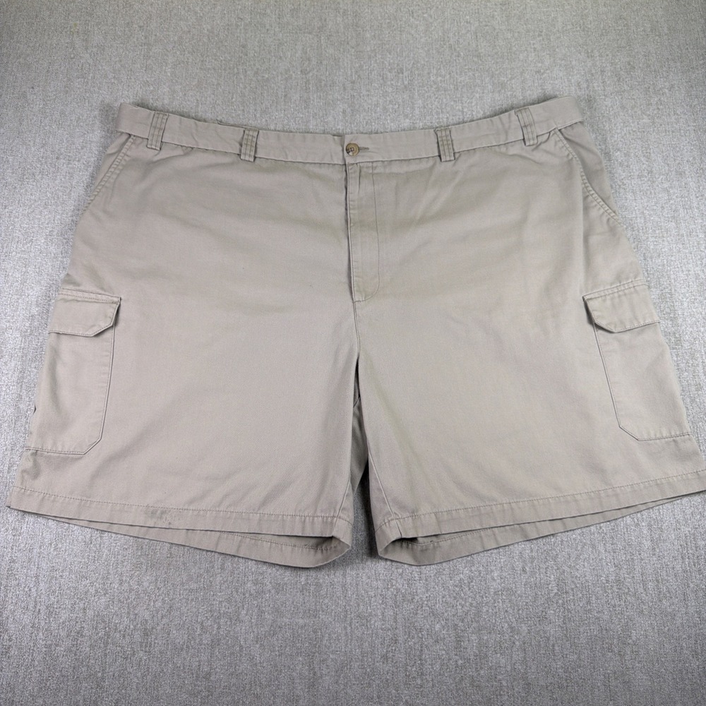 Canyon Ridge Cargo Shorts Men 56 Gray Relaxed Hiking Fishing Utility